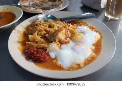 roti canai telur goyang