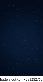 This frame shows a deep blue night sky lit by glistening stars dotting the entirety of the sky.