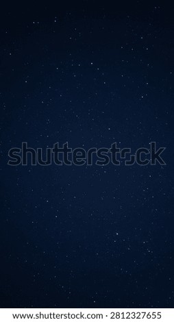 This frame shows a deep blue night sky lit by glistening stars dotting the entirety of the sky.