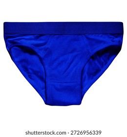 This Front View Classy Men Briefs Mockup In Vibrant Blue Color Is The Best To Showcase Your Designs Like A Graphic Design Pro Just By Adding Your Own Design.