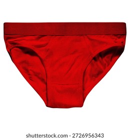 This Front View Classy Men Briefs Mockup In Royal Red Color Is The Best To Showcase Your Designs Like A Graphic Design Pro Just By Adding Your Own Design.