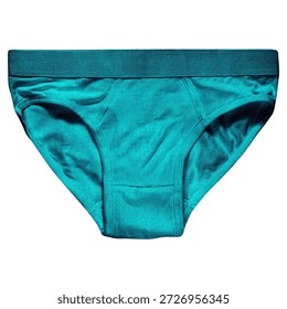 This Front View Classy Men Briefs Mockup In Scuba Blue Color Is The Best To Showcase Your Designs Like A Graphic Design Pro Just By Adding Your Own Design.