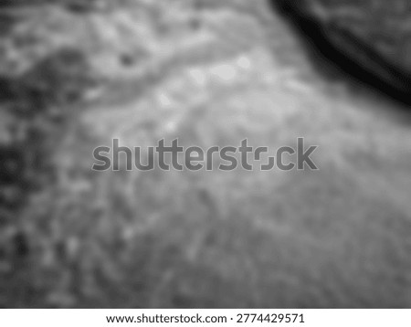 This high-resolution black and white image features an extreme out-of-focus scene, presenting a highly blurred and abstract composition. The lack of sharp detail creates an enigmatic atmosphere, drawing attention to subtle variations in light and shadow, soft gradations of gray, and an indistinct underlying texture. Hints of organic forms and gentle curves emerge from the diffuse backdrop, inviting subjective interpretation and emphasizing the atmospheric quality over specific discernible objects. The image conveys a sense of quietude and profound ambiguity.