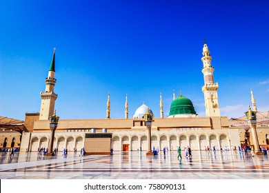 This Holy masjid located in the city of Madinah in Saudi Arabia. It is the one of the largest mosque in the world It is the second holiest site in Islam after Makkah.