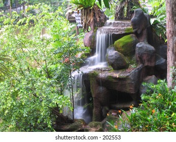 This Human Made Waterfall Malacca Malaysia Stock Photo (Edit Now 