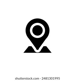 This is an icon of map suitable for UI design in journey.