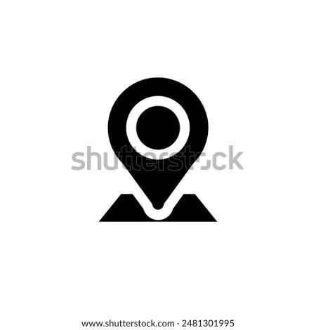 This is an icon of map suitable for UI design in journey.