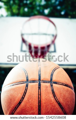 This is an image of a basketball