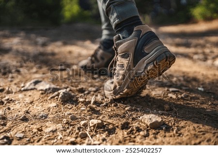 Similar – Image, Stock Photo hiking boots Hiking