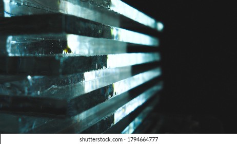 this image is a cool background by light reflection on glass 