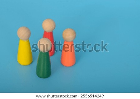 This image could represent a group of friends, family members, or colleagues, highlighting their diversity and individuality.