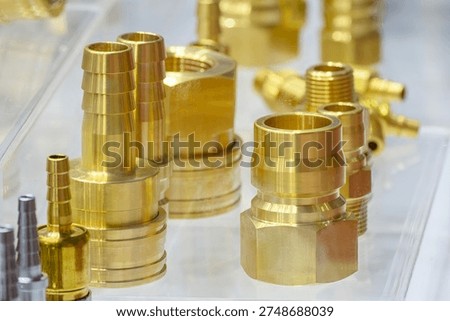 This image dataset showcases a range of Quick Release Couplings (QRCs) made from high-grade brass, a popular nonferrous alloy used in engineering due to its corrosion resistance and good thermal electrical conductivity. 