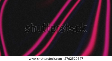 This image features a dark background with vibrant pink neon curved lines that glow brightly, creating a dynamic and futuristic visual effect. The abstract design showcases a blend of modern art and technology, evoking a sense of innovation and energy. The curved lines convey a sense of motion and movement, adding to the overall dynamic feel of the image.