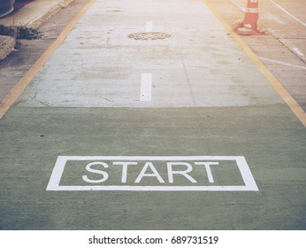 This image represents the beginning of a journey to the destination.This picture is Getting Started with Things to Go. - Shutterstock ID 689731519