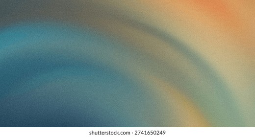 This image showcases a beautiful gradient that transitions from various shades of blue to warm hues of orange. The colors blend seamlessly, creating a captivating visual effect that is both soothing and intriguing.