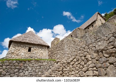 This Image Shows The Manchu Picchu Complex In Peru.