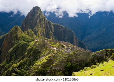 This Image Shows The Manchu Picchu Complex In Peru.