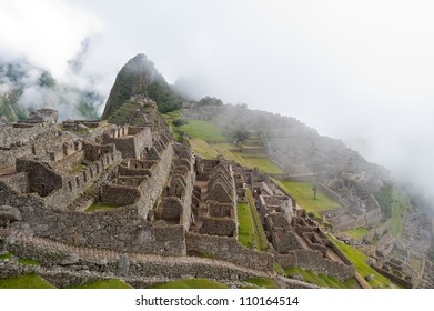 This Image Shows The Manchu Picchu Complex In Peru.