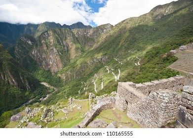 This Image Shows The Manchu Picchu Complex In Peru.