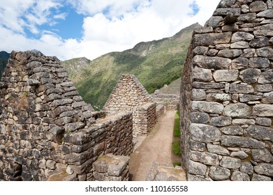 This Image Shows The Manchu Picchu Complex In Peru.