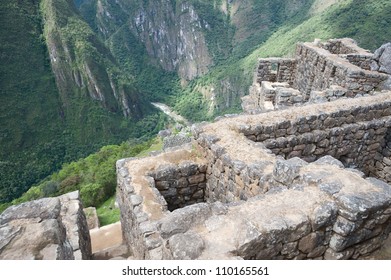 This Image Shows The Manchu Picchu Complex In Peru.