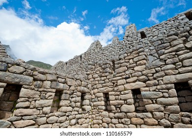 This Image Shows The Manchu Picchu Complex In Peru.