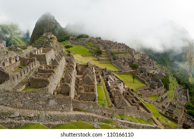 This Image Shows The Manchu Picchu Complex In Peru.