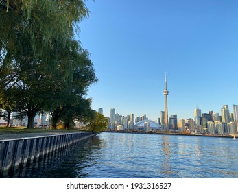 This Image Is Taken From Downtown Toronto Around College And Yonge Street. It’s During Lockdown But People Are Still Enjoying The Nice Weather.