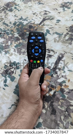 This is the image of a telivision remote control