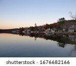 This is Lake Sunapee Harbor, in Sunapee New Hampshire,