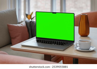 This laptop mockup offers a clean, high-resolution display, ideal for showcasing website designs, software interfaces, and branding. Customizable and realistic, it’s perfect for professional presentat