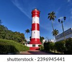 this light house located in Alappuzha beach  Kerala