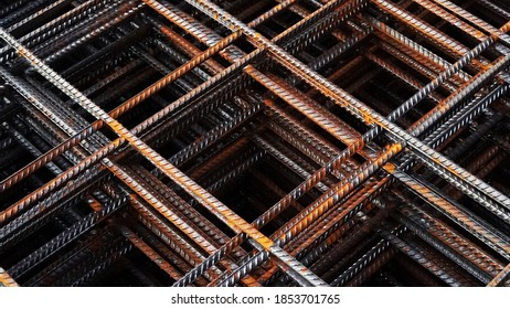 Industrial Background Rebar Texture Rusty Rebar Stock Photo (Edit Now ...