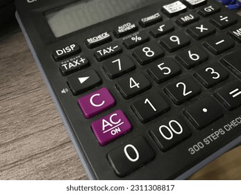 In this modern era, the calculator itself is still successfully used as a valid calculating tool - Shutterstock ID 2311308817