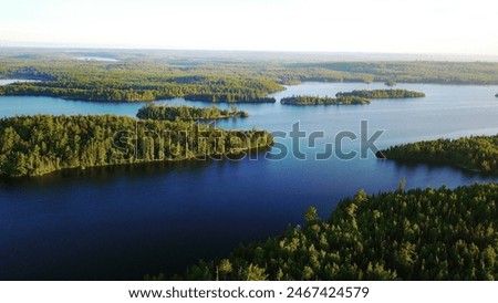 This is moose lake up in Ely Minnesota 