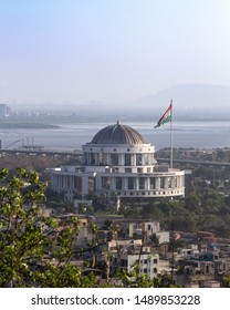 This Is Navi Mumbai Municipal Corporation Head Office (NMMC) In Belapur CBD, Navi Mumbai, Maharashtra, India.