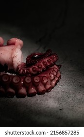 This Is An Octopus Leg That Is From Local Seafood In Victoria.