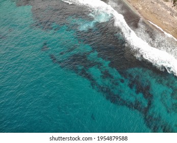 This Is On The Coast Line Of The Bald Head Hike, Taken With My Drone Looking Down.