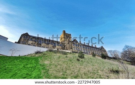 This is one of best University in United Kingdom, named Bangor University which is located in North Wales and it is a coastal area. This building is one of academic building, called Main Arts building