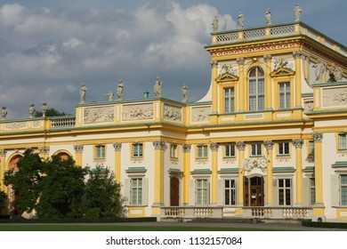 This Is The Wilanów Palace In Warsaw, Poland.