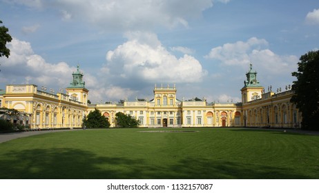 This Is The Wilanów Palace In Warsaw, Poland.