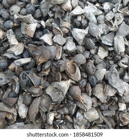 This Is The Palm Kernel Shell Produced By The Palm Oil Industry