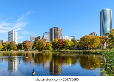 This Is A Park In Minneapolis, Minnesota. 