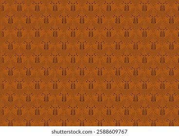 This pattern features a repeating symmetrical lace-like knit design with small, stylized tree or floral motifs. The fabric has an intricate texture created by a combination of openwork and solid knit 