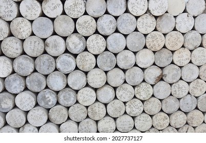 This is a photo of a concrete cylinder for a compression test specimen. - Shutterstock ID 2027737127