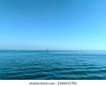 This photo includes multiple navy battleship in Bay of Bengal at Saint Martin Island