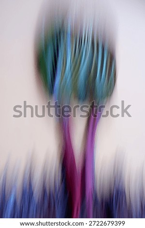 This is a photo of an object photographed using the Intentional Camera Movement technique.