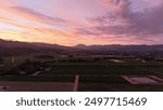 This photo was taken moments before the sun fully set in the West of the Napa Valley. This photo captures the true beauty of the Napa Valley and its vineyards.