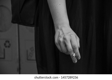 This photography project is representing   problem of air pollution in big cities. 
Also connection between smoker personality and cigarettes which he usually smokes