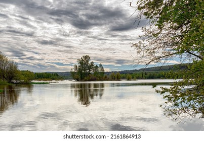 This Is A Picture Of The Nechako River Taken Near Prince George BC Canada